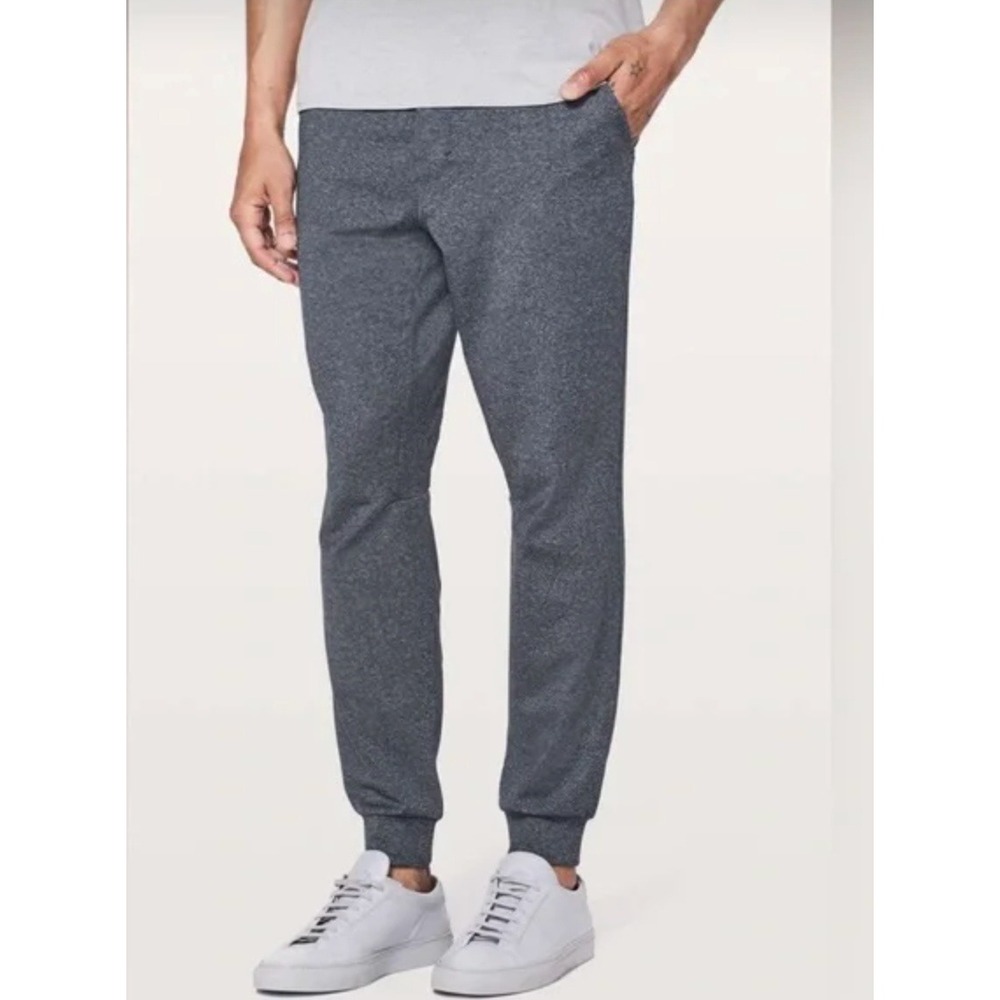 Lululemon Mens Intent Jogger Size M Blue Workout Gym Lifting Athletic